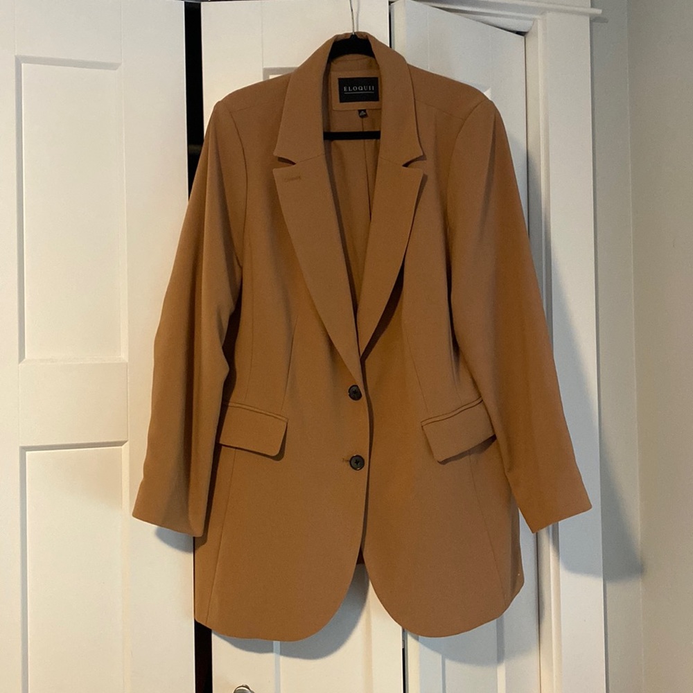 Eloquii Camel Blazer Size 20